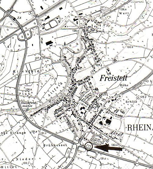 RHEINAU Ortenau.district (Freistett , Diersheim, Hausgereut